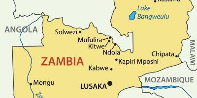 Harta e kitwe Zambia